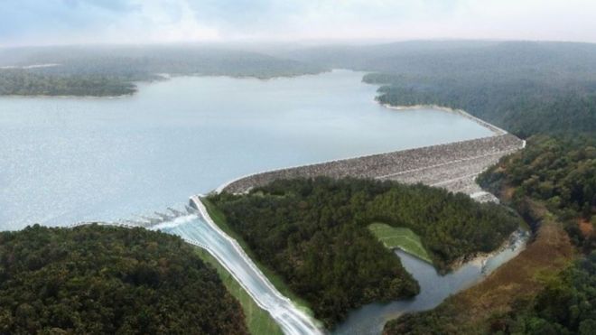 Imagen de la represa