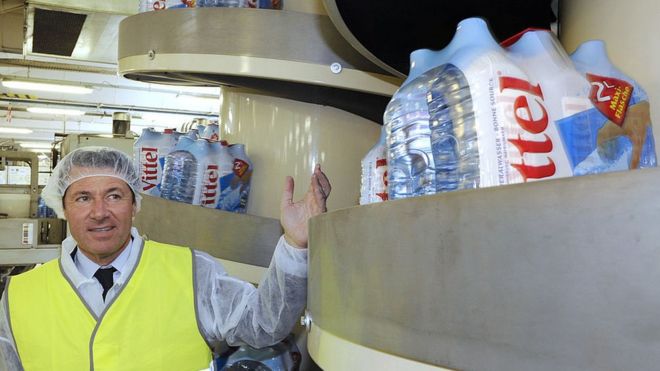 agua embotellada