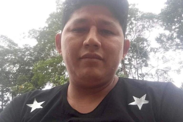 Roberto Carlos Pacheco tenía 34 años y se dedicaba a administrar la concesión forestal de su familia. Foto: Archivo personal de Demetrio Pacheco.