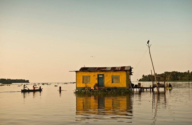 Las casas de Congo Mirador son palafitos.