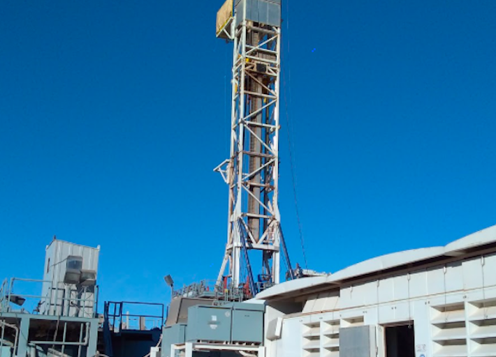 Imagen de un proyecto de fracking. Foto: cortesÃa de la Alianza Mexicana contra el Fracking.